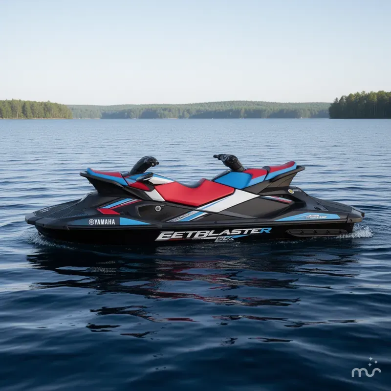 Slide: The Image of Yamaha JetBlaster DLX 3-Up 2025 - 2