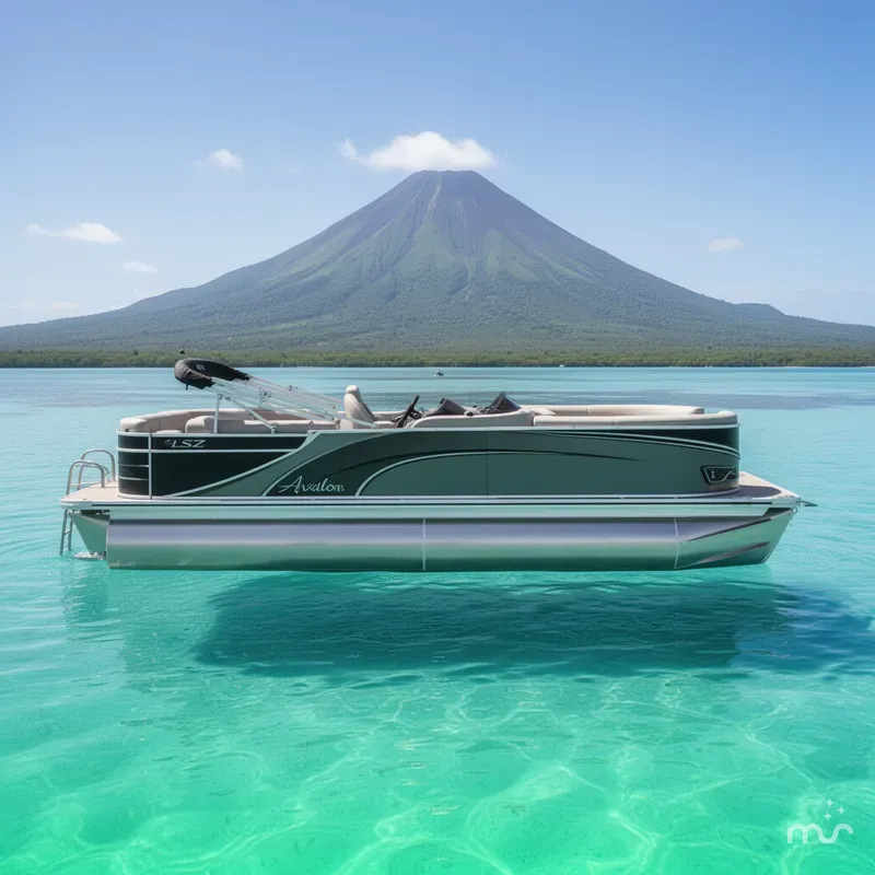 Slide: The Image of Avalon LSZ Rear Fish 25 FT 2025 - 2