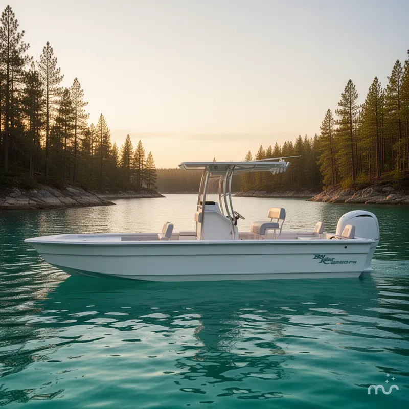 Slide: The Image of Bay Rider 2260 FS Skiff 2027 - 2