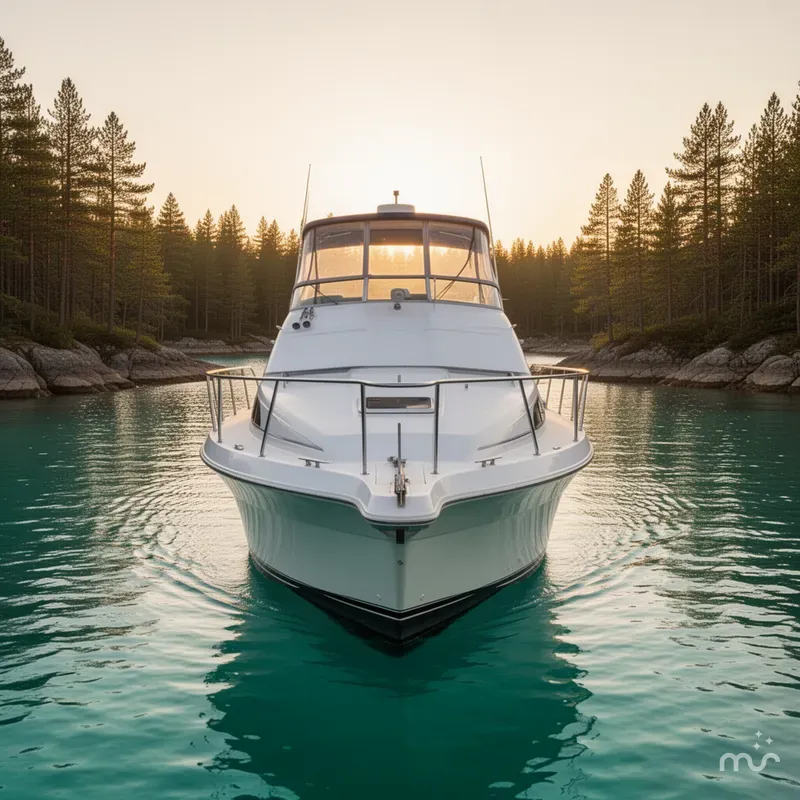 Slide: The Image of Carver Yachts 310 Santego 1994 - 1