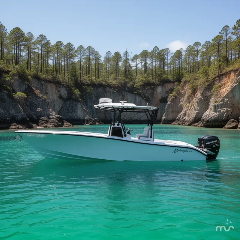 Slide: The Image of Yellowfin 29 Offshore 2021 - 2