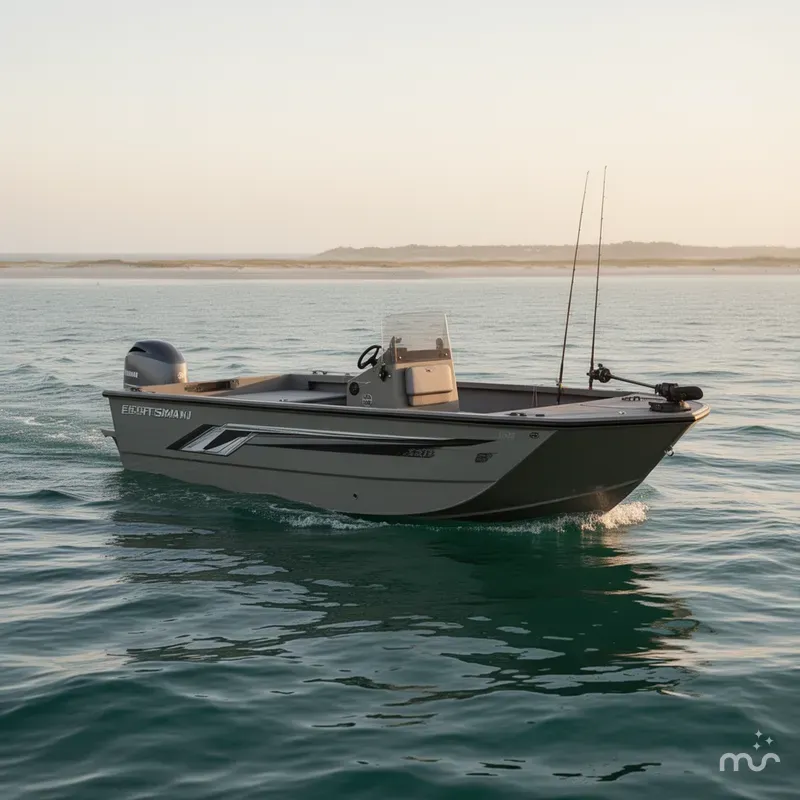Slide: The Image of Edge Boats Sportsman 553DB 2026 - 2