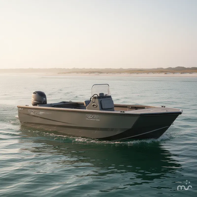 Slide: The Image of Edge Boats Sportsman 553DB 2026 - 2