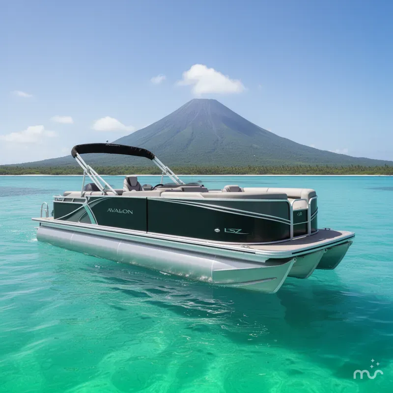 The Image of Avalon LSZ 25 QUAD LOUNGER-TRITOON 200HP 2026 - 0