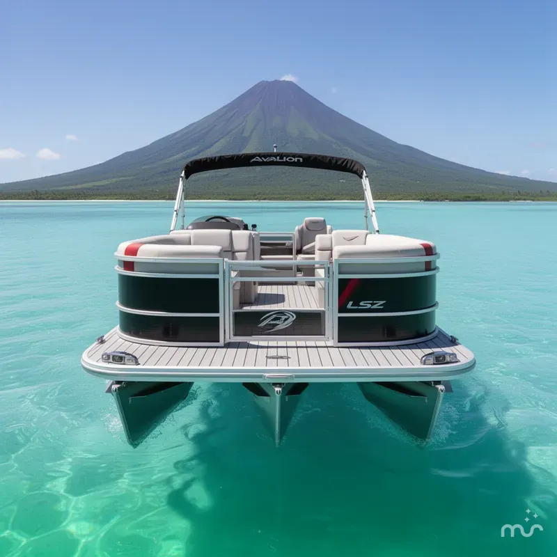 Slide: The Image of Avalon LSZ 25 QUAD LOUNGER-TRITOON 200HP 2026 - 1