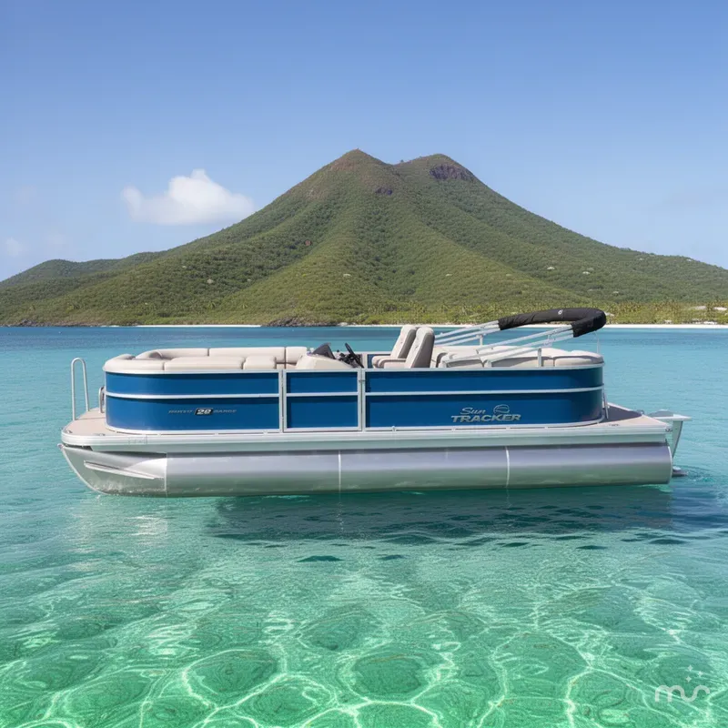 Slide: The Image of Sun Tracker Party Barge 22 XP3 2026 - 2