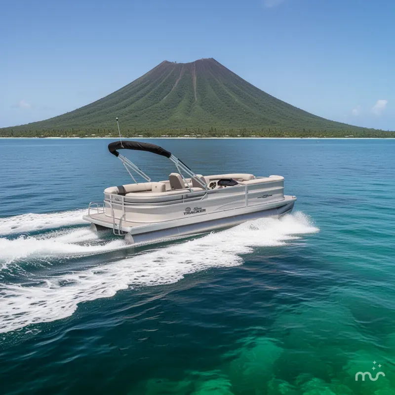 Slide: The Image of Sun Tracker Party Barge 22 XP3 2026 - 4