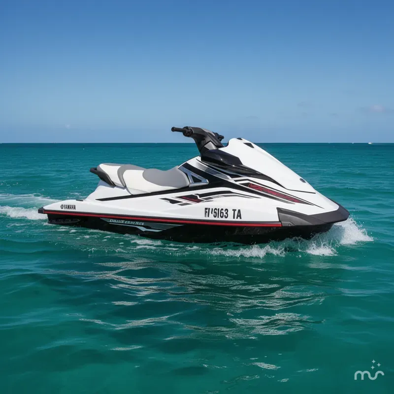 Slide: The Image of Yamaha VX DELUXE-WHITE 2018 - 0