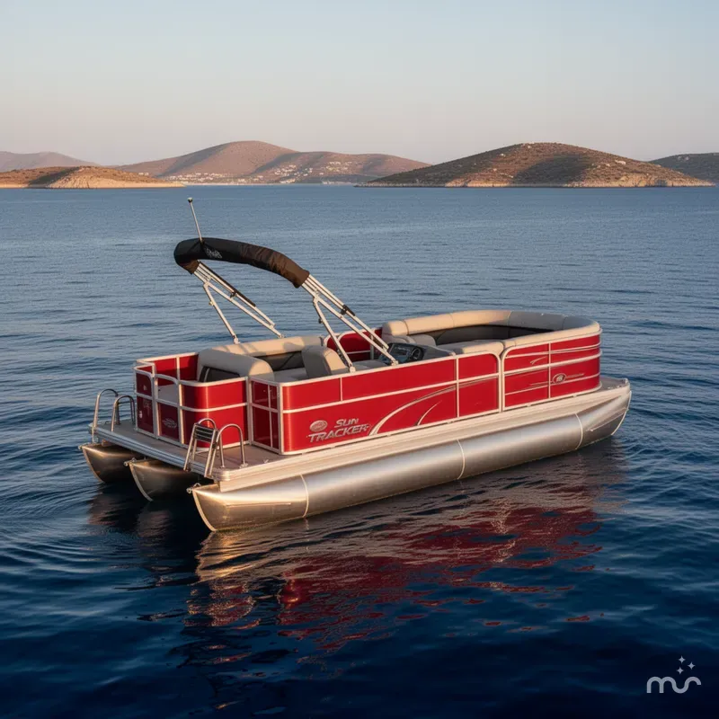 The Image of Sun Tracker Party Barge 18 DLX 2026 - 0