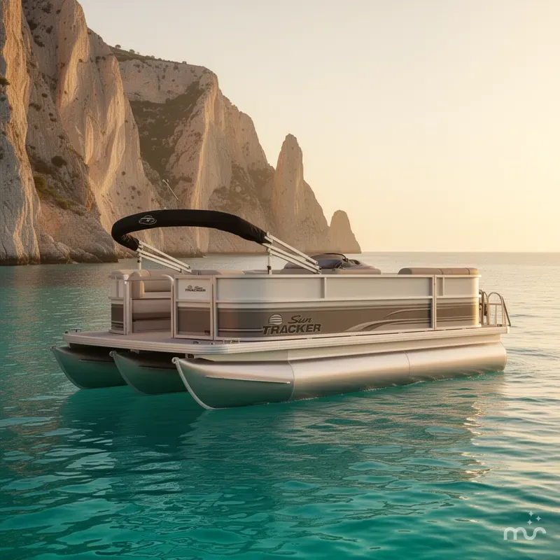 The Image of Sun Tracker Party Barge 16 DLX 2026 - 0