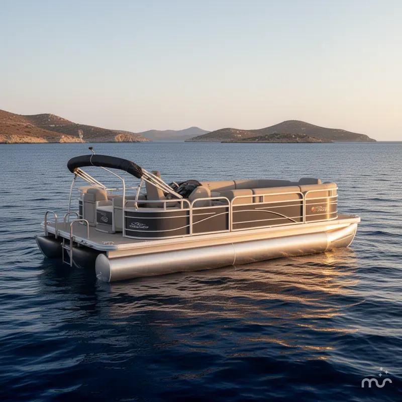 Slide: The Image of Sun Tracker Party Barge 20 DLX 2022 - 2