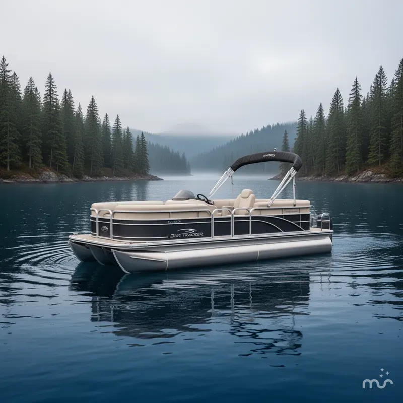 The Image of Sun Tracker Party Barge 18 DLX 2025 - 0