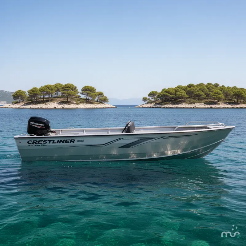 Slide: The Image of Crestliner 1850 Pro Tiller 2026 - 2