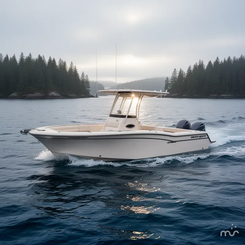 Slide: The Image of Grady-White Fisherman 236 2018 - 2