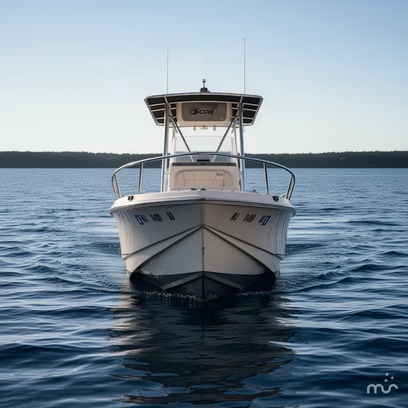 Slide: The Image of Scout 222 Sportfish 1996 - 1