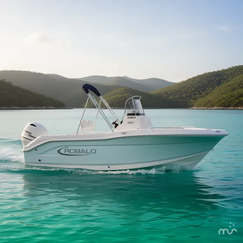 Slide: The Image of Robalo R180 Center Console 2026 - 2
