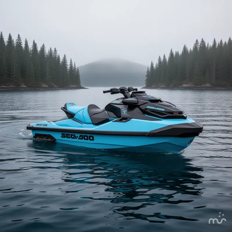 The Image of Sea-Doo RXT-X™ 325 Gulfstream Blue Premium 2026 - 0