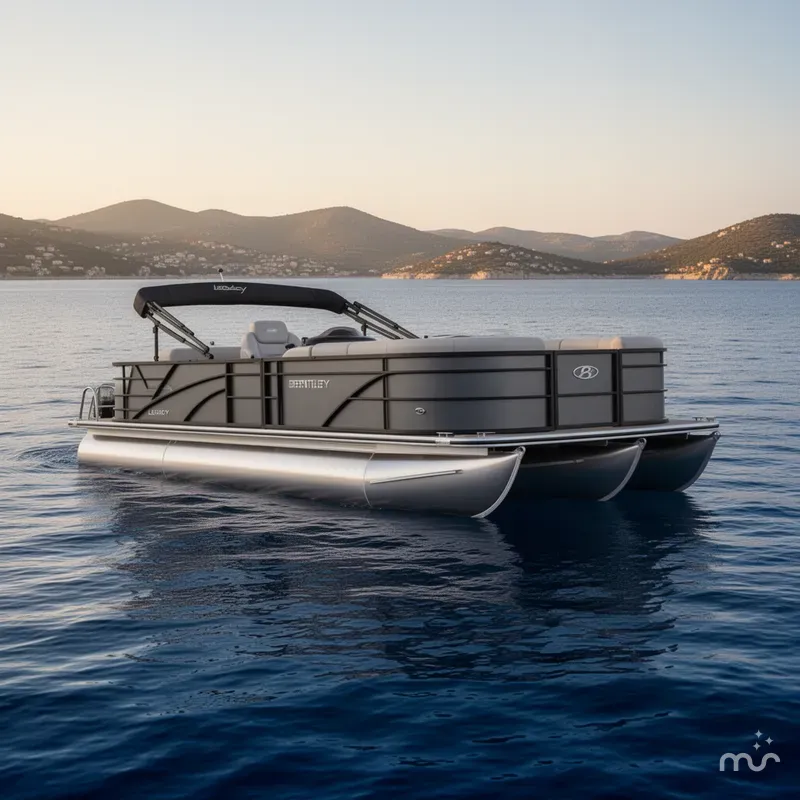 The Image of Bentley Pontoons Legacy 220 Quad Swingback 2024 - 0