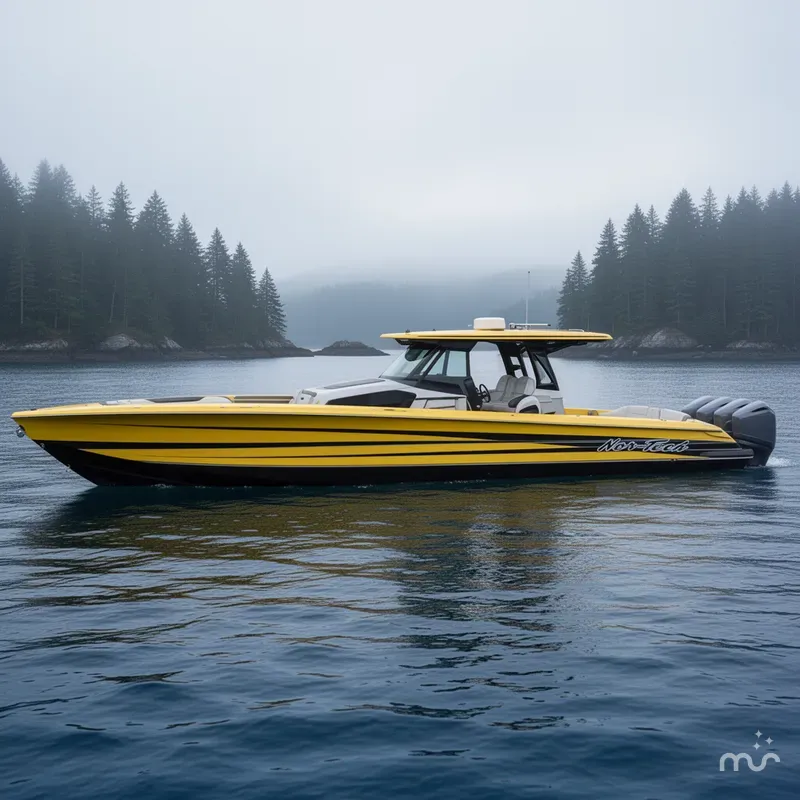 Slide: The Image of Nor-Tech 450 Sport Center Console 2027 - 2