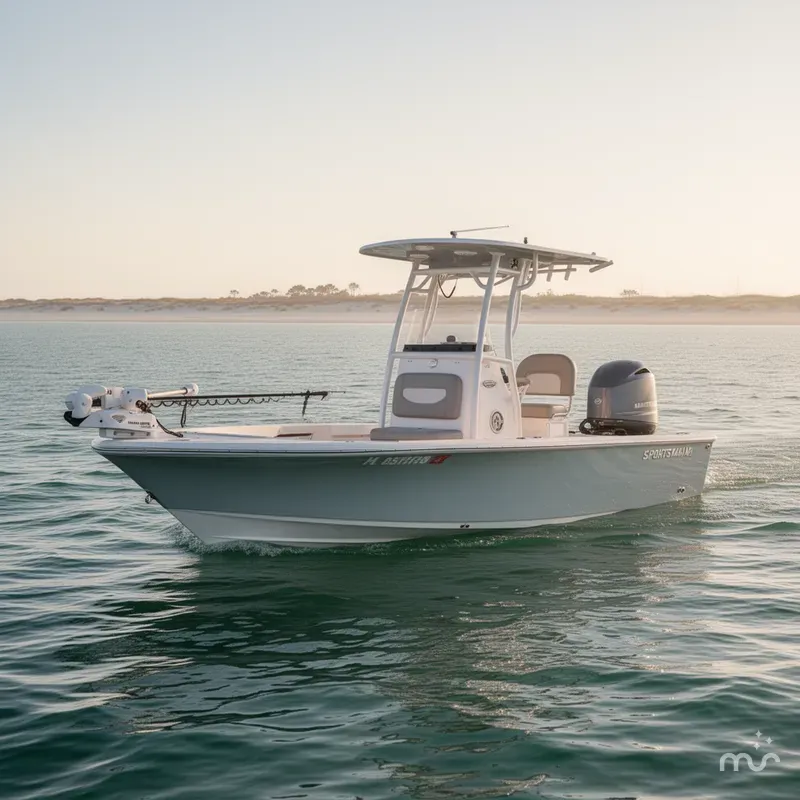 Slide: The Image of Sportsman Masters 247 Bay Boat 2021 - 1