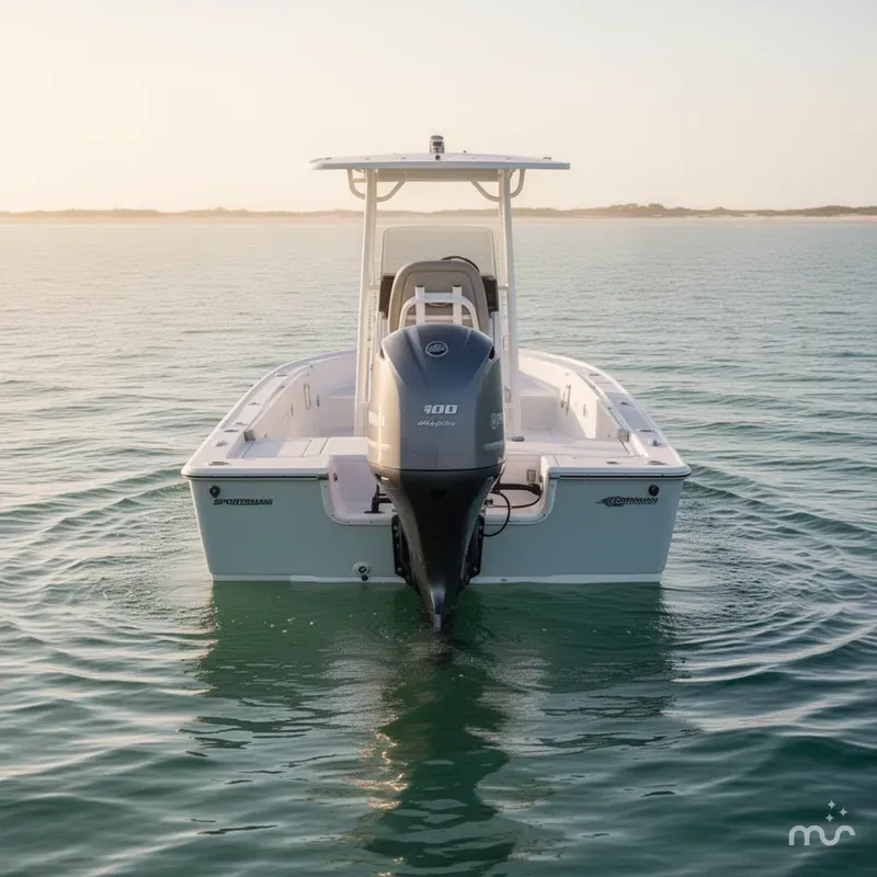 Slide: The Image of Sportsman Masters 247 Bay Boat 2021 - 2