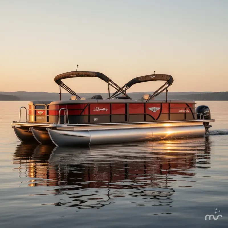 Slide: The Image of Bentley Pontoons Legacy 223 SB 2023 - 2