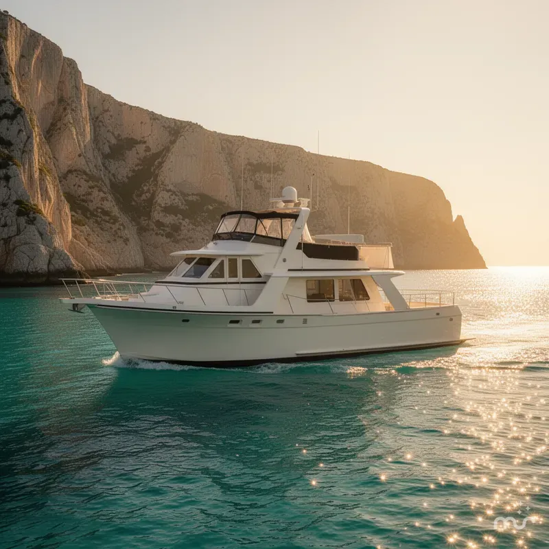 Slide: The Image of Tollycraft 65 pilothouse 1998 - 1