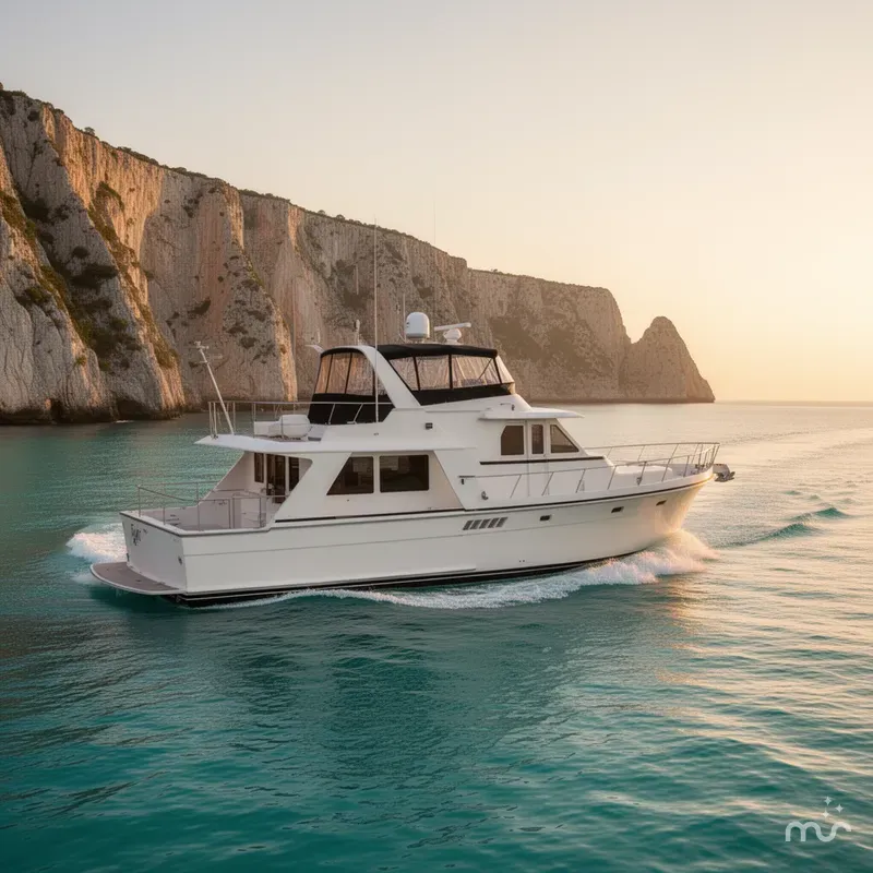 Slide: The Image of Tollycraft 65 pilothouse 1998 - 2