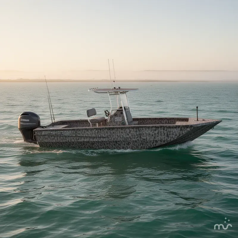 Slide: The Image of Edge Boats Sportsman 553DB 2026 - 2
