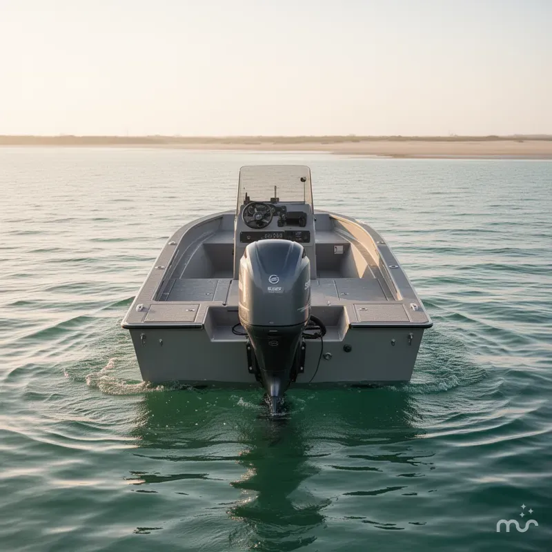 Slide: The Image of Edge Boats Sportsman 553DB 2026 - 2