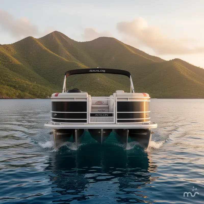 Slide: The Image of Avalon LSZ 25 QUAD LOUNGER-TRITOON 200HP 2026 - 1