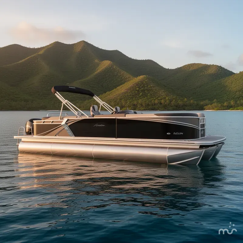 Slide: The Image of Avalon LSZ 25 QUAD LOUNGER-TRITOON 200HP 2026 - 2