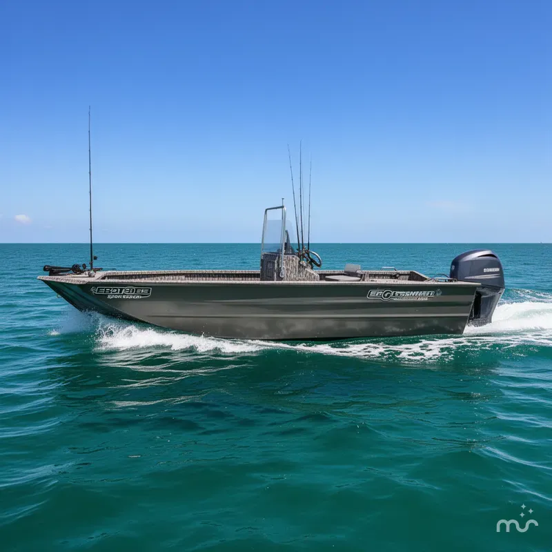 Slide: The Image of Edge Boats Sportsman 553DB 2026 - 2