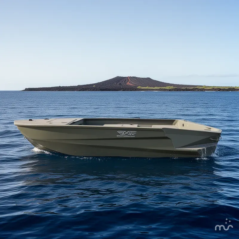 Slide: The Image of Edge Boats Sportsman 553DB 2026 - 2