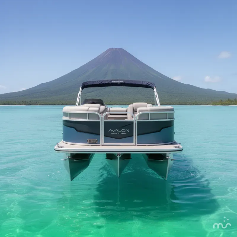 Slide: The Image of Avalon Venture 21 REAR FISH-90HP 2026 - 1