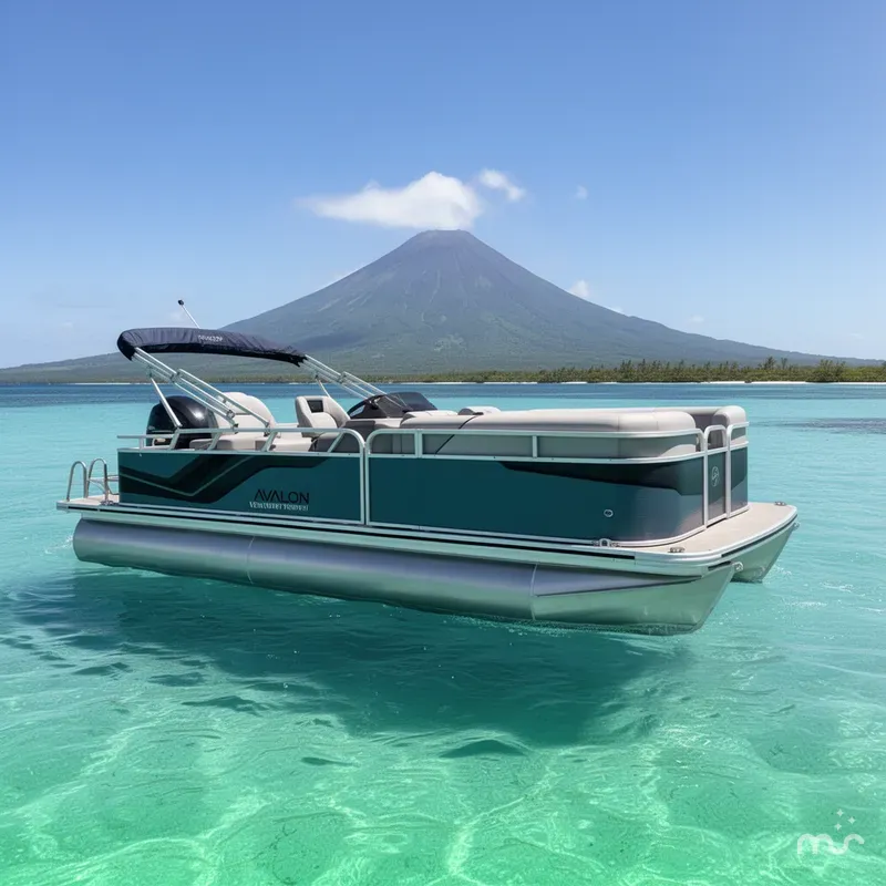 Slide: The Image of Avalon Venture 21 REAR FISH-90HP 2026 - 2
