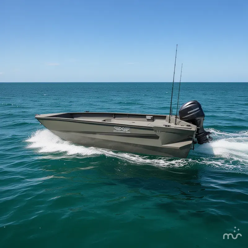 Slide: The Image of Edge Boats Sportsman 553DB 2026 - 2