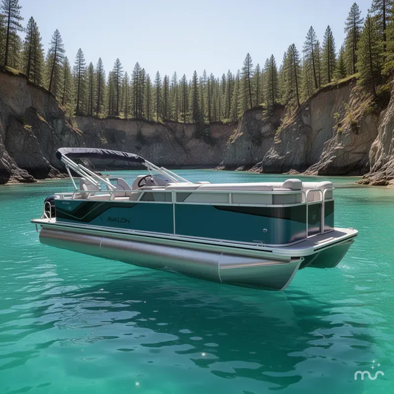 The Image of Avalon Venture 21 REAR FISH-90HP 2026 - 0
