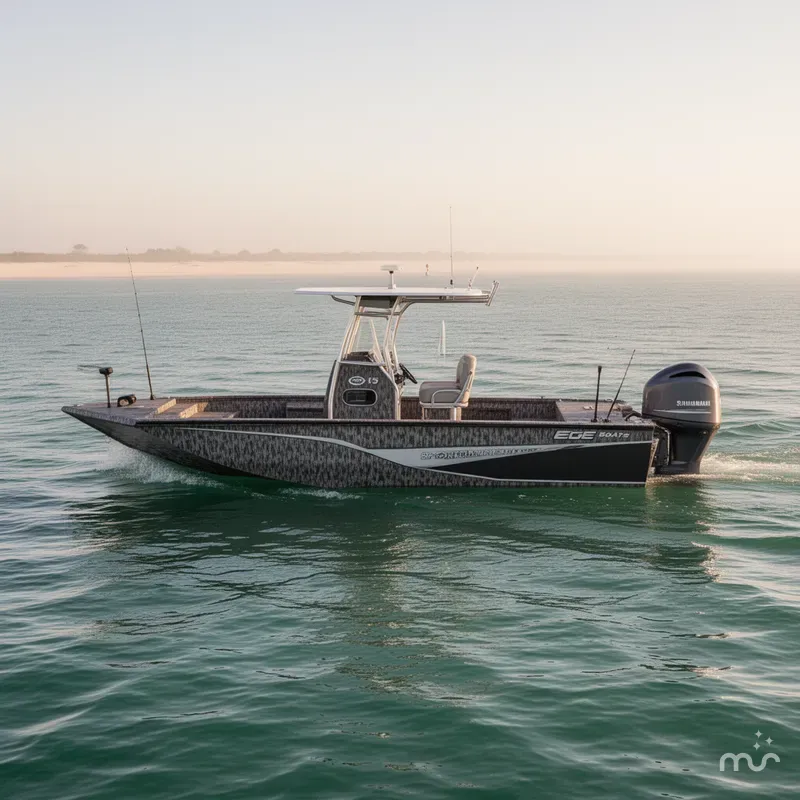 Slide: The Image of Edge Boats Sportsman 553DB 2026 - 2