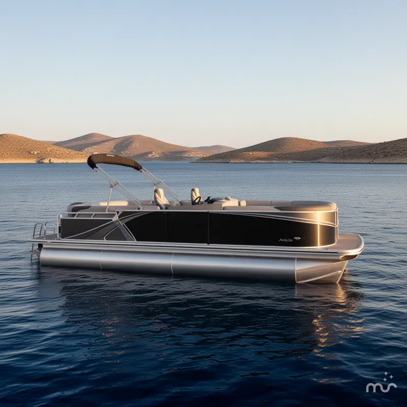 Slide: The Image of Avalon LSZ 25 QUAD LOUNGER-TRITOON 200HP 2026 - 2