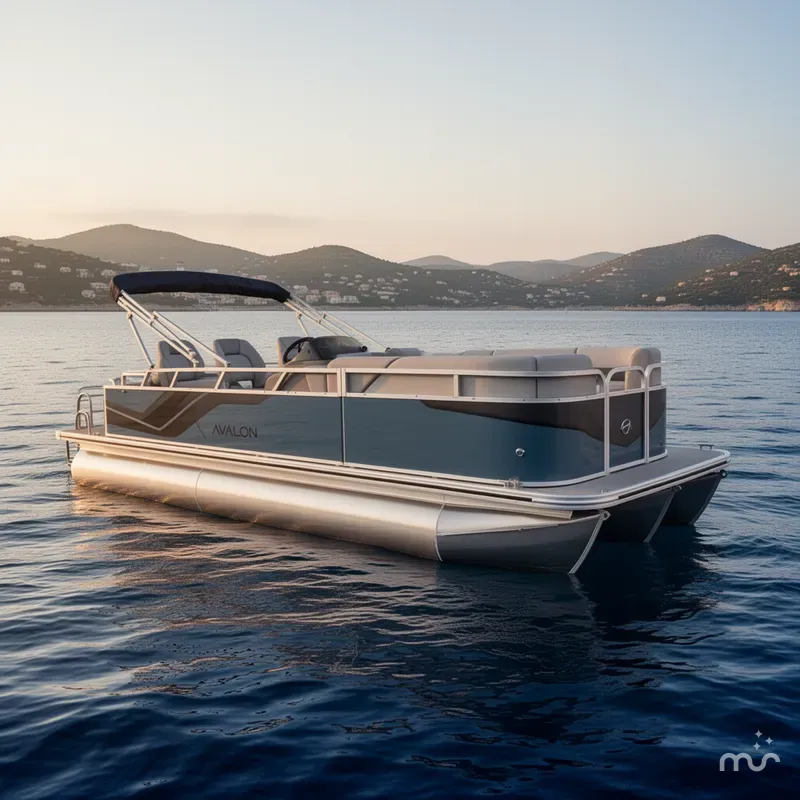 Slide: The Image of Avalon Venture 21 REAR FISH-90HP 2026 - 2