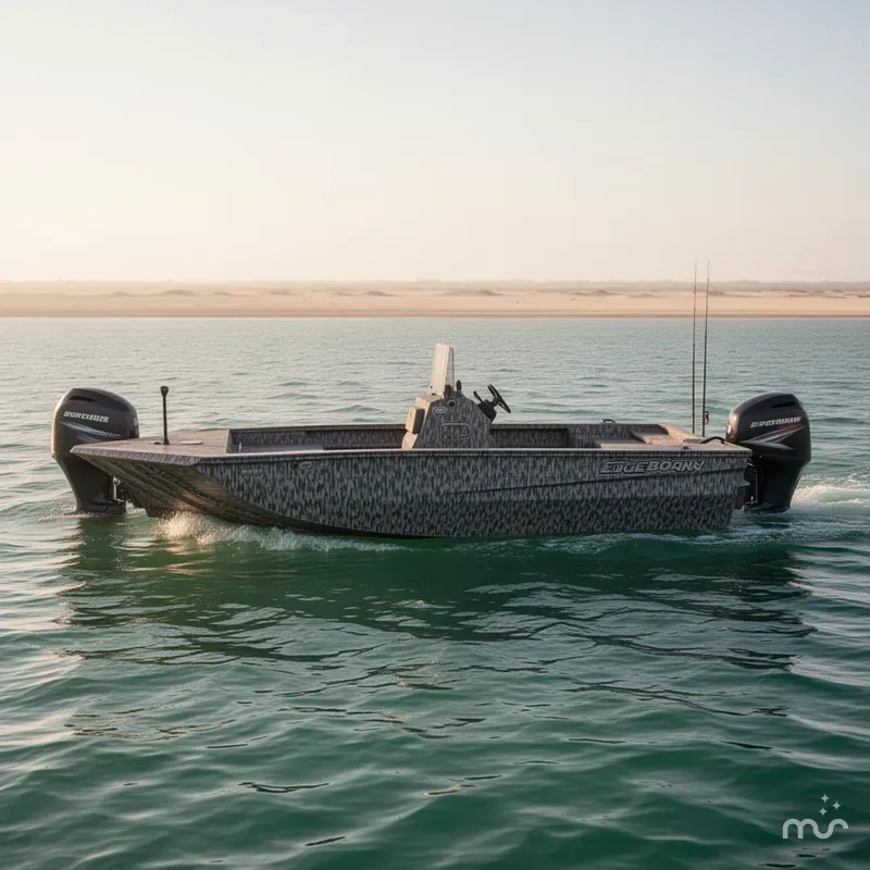 Slide: The Image of Edge Boats Sportsman 553DB 2026 - 2