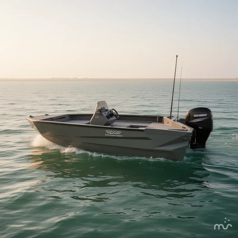 Slide: The Image of Edge Boats Sportsman 553DB 2026 - 2