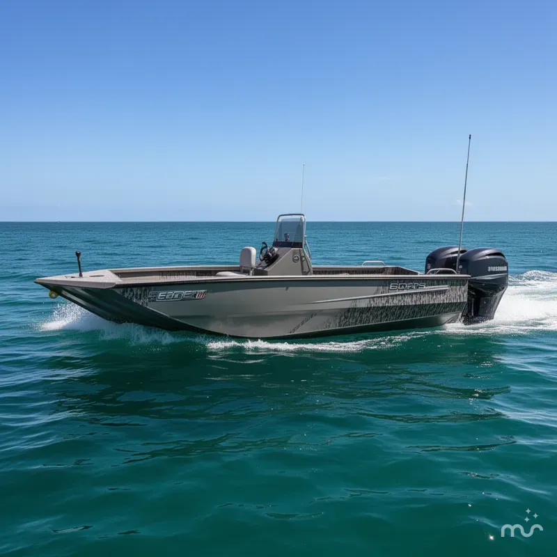 Slide: The Image of Edge Boats Sportsman 553DB 2026 - 2
