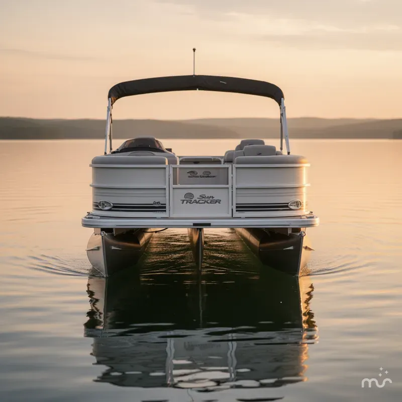 Slide: The Image of Sun Tracker Party Barge 22 XP3 2026 - 2