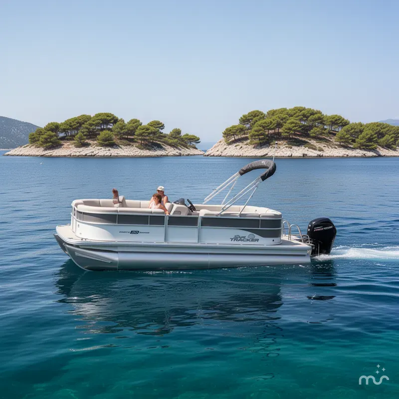 The Image of Sun Tracker Party Barge 20 DLX 2026 - 0