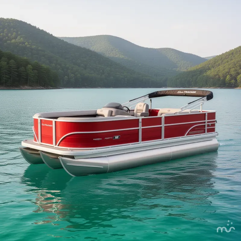 The Image of Sun Tracker Party Barge 18 DLX 2026 - 0