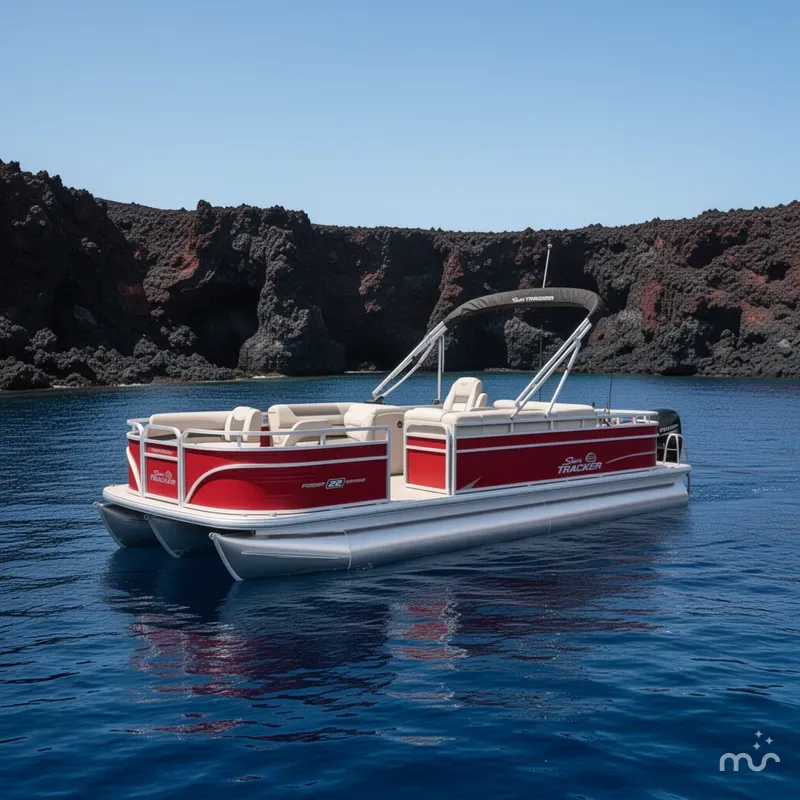 The Image of Sun Tracker Fishin' Barge 22 DLX 2026 - 0