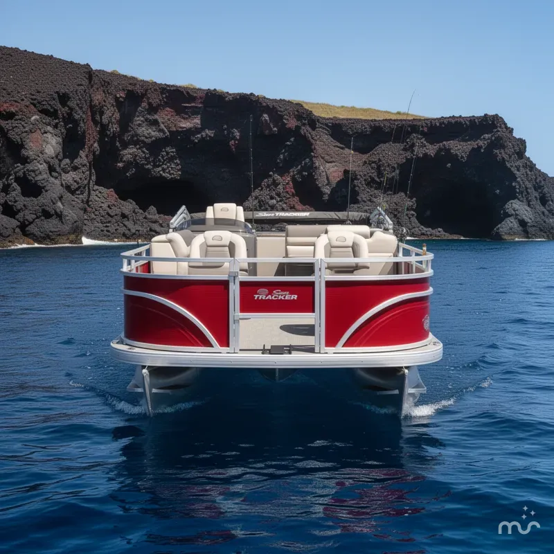Slide: The Image of Sun Tracker Fishin' Barge 22 DLX 2026 - 3