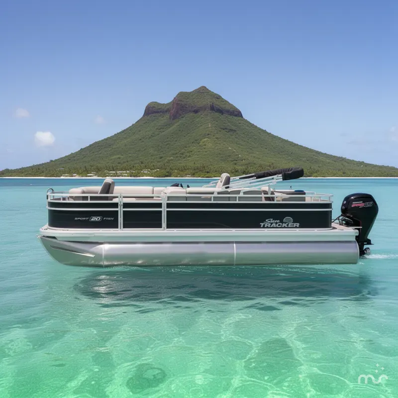 Slide: The Image of Sun Tracker SportFish 20 DLX 2026 - 2